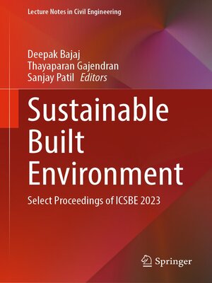 cover image of Sustainable Built Environment